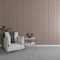 Ekena Millwork 48H x 3/8T Adjustable Wood Slat Wall Panel Kit w/ 3W Slats, Walnut contains 15 Slats SWW60X48X0375WA - alternate 1